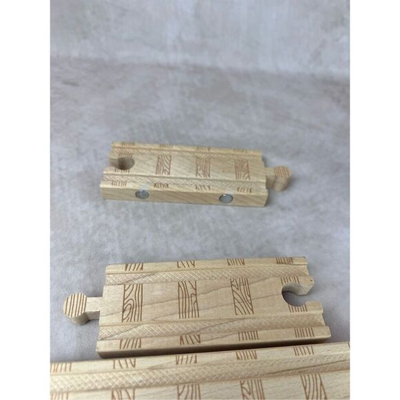 Vintage Thomas And Friends Wooden Railway Water Tank Bridge Fig 8 Complete Set - Picture 14 of 16
